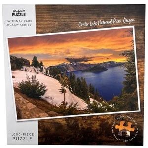 Professor Puzzle National Park Jigsaw Series Crater Lake National Park
